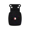 Lampe de position blanc + carré rouge