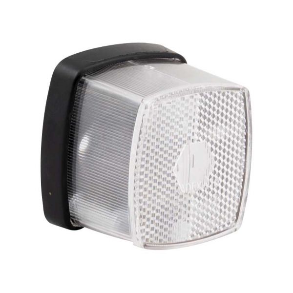 Position lampe blanche avec réflecteur