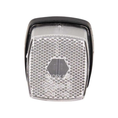 Position lampe blanche avec réflecteur