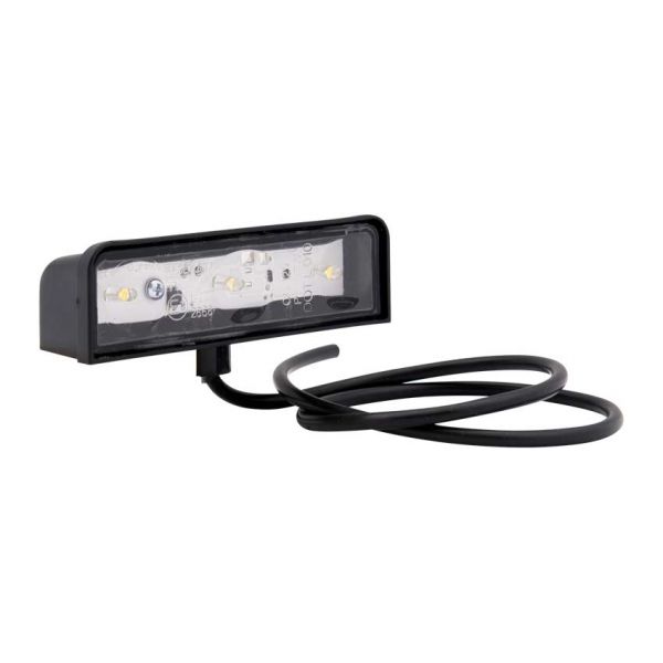Feuille de plaque d'immatriculation. RADEX LED