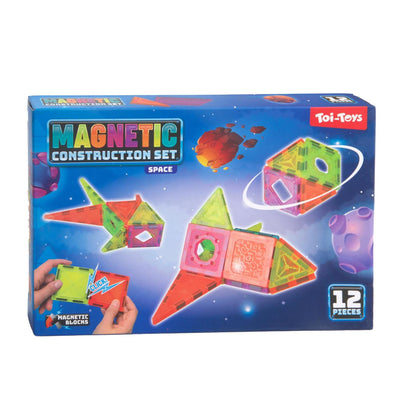 Toi-toys jeu de construction panneaux magnétiques 12 pièces