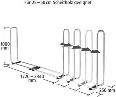Wolfcraft Wolfcraft Stapelhulp pour le stockage en bois 5122000
