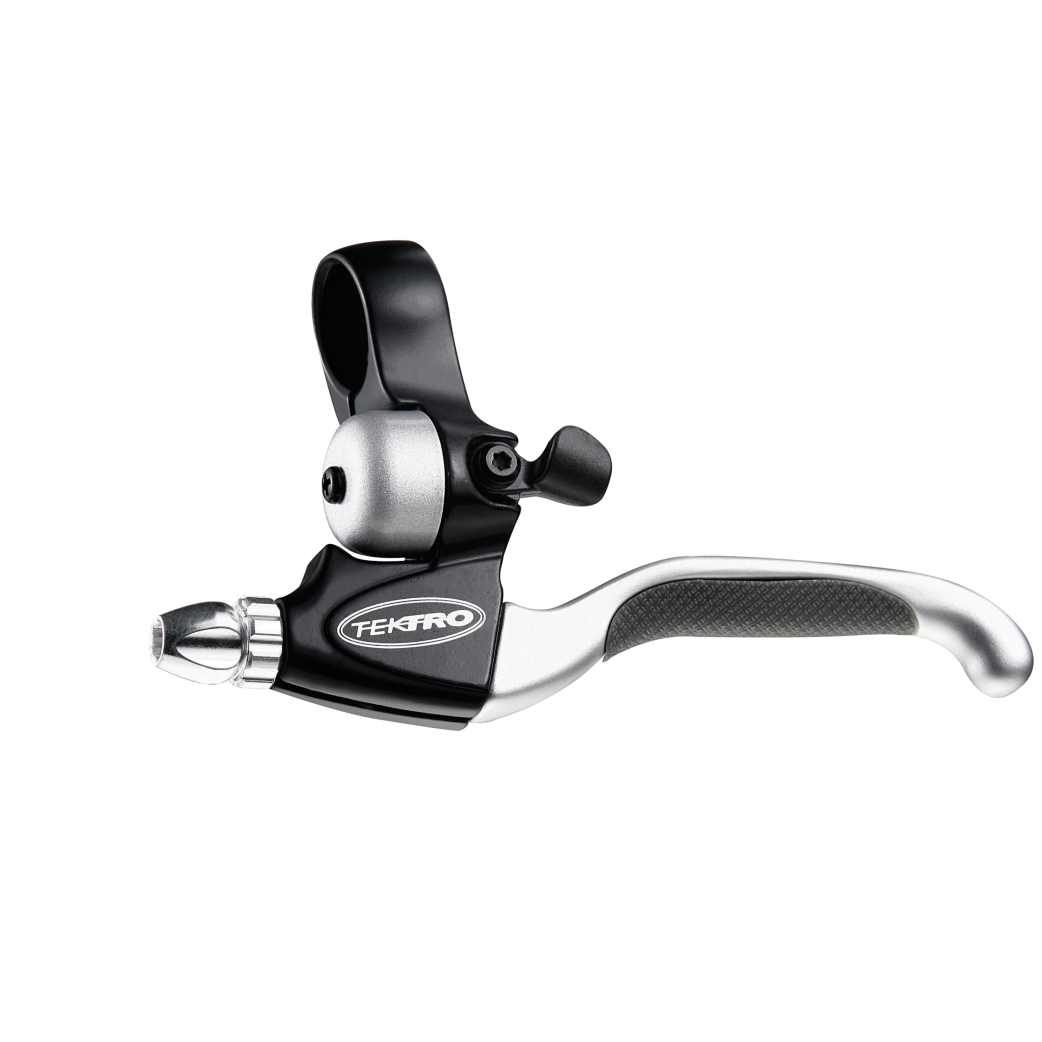 TEKTRO CL535F-RT Frein de frein en V avec cloche. Gauche, satin noir