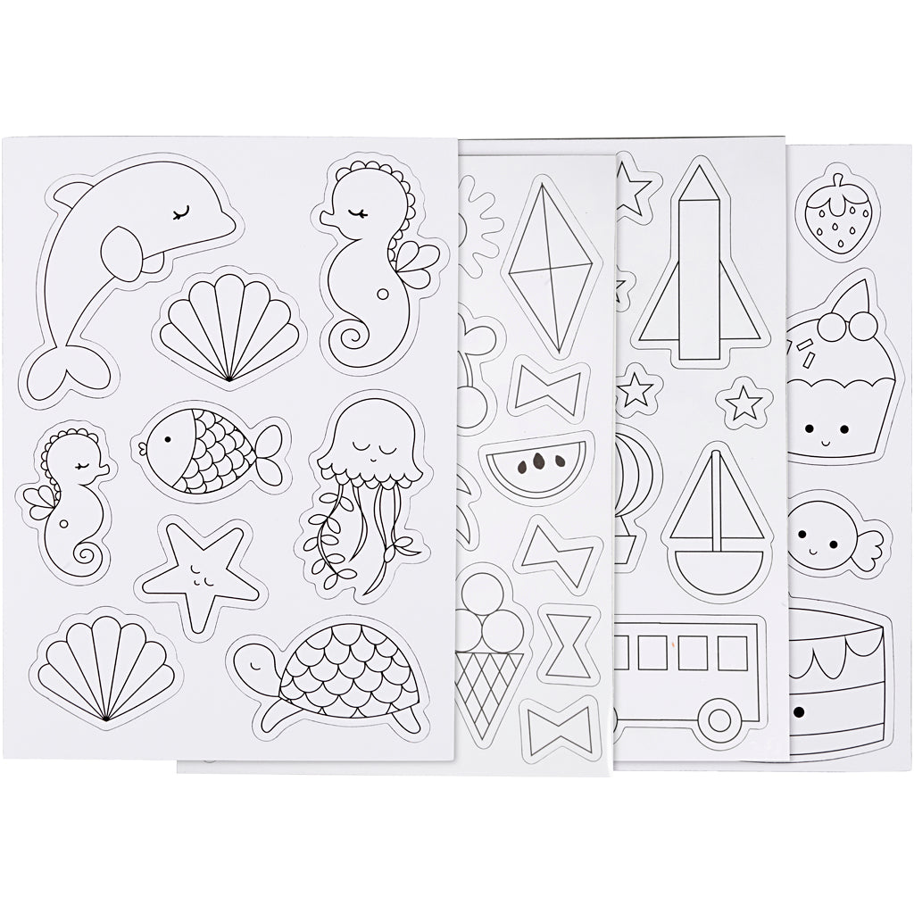 Aimants Creativ company, feuille 14,85x21 cm, 8 feuilles 1 boîte