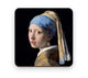 Dessous de verre Fille à la perle