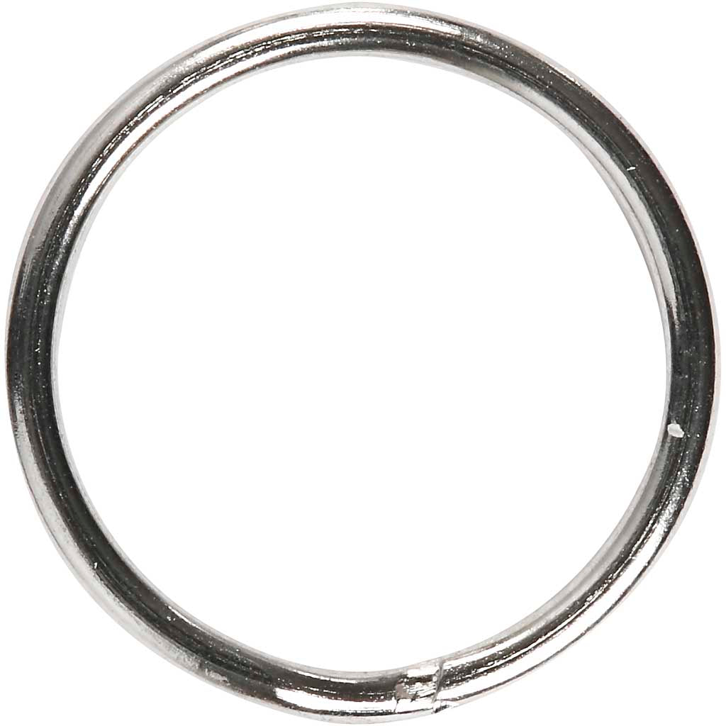 Porte-clés Creativ company, d 15 mm, 10 pièces, 1 boîte