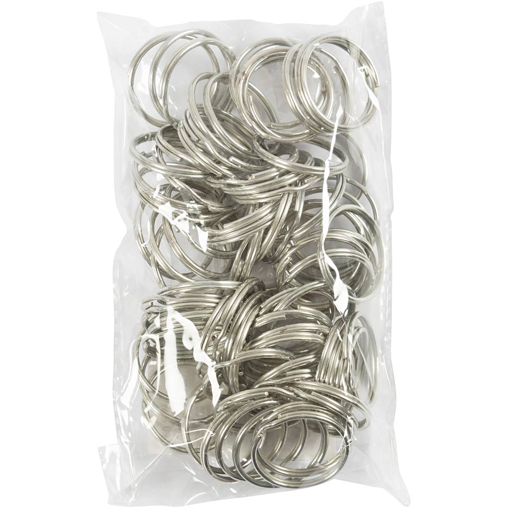 Porte-clés Creativ company, d 30 mm, 80 pièces, 1 boîte