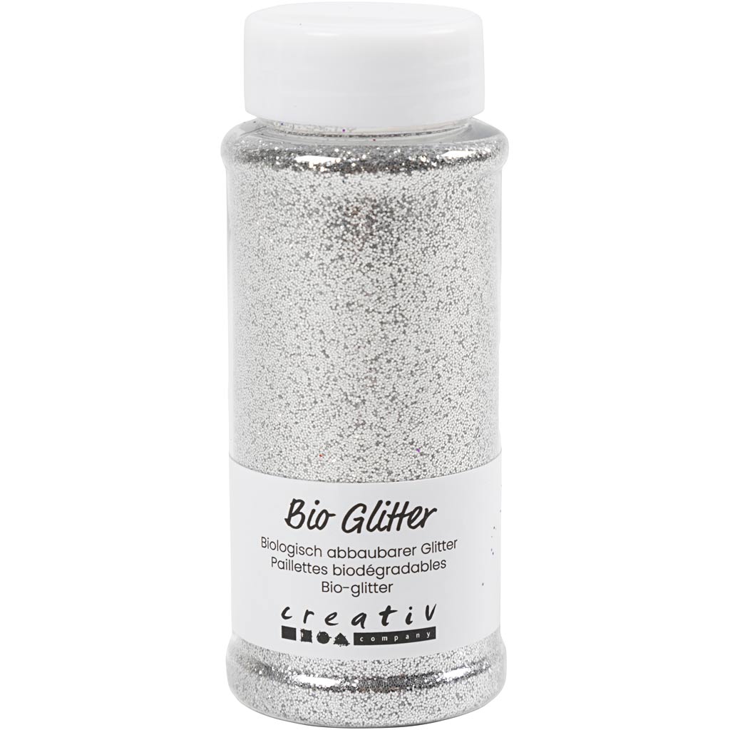 Creativ company bio sparkles, argent, 140 ml 1 boîte