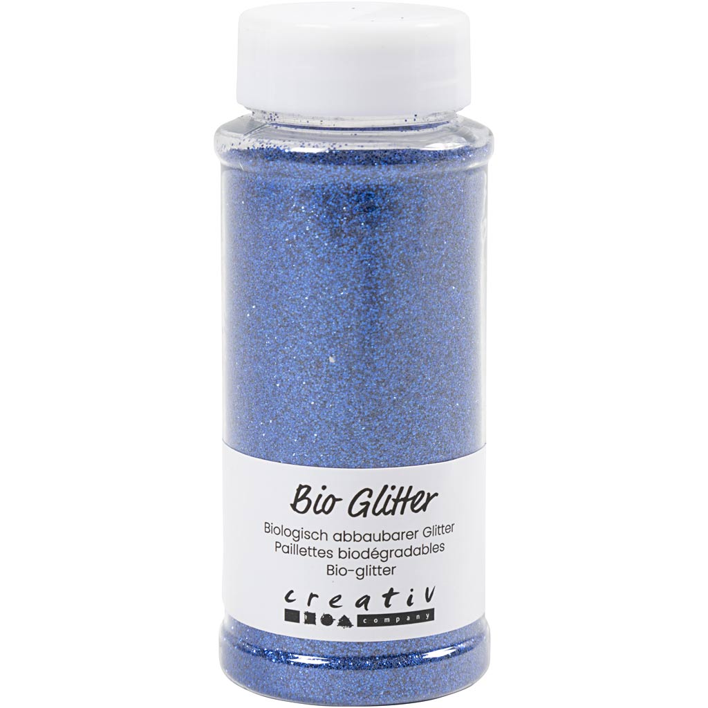 Creativ company bio sparkles, bleu, 140 ml 1 boîte