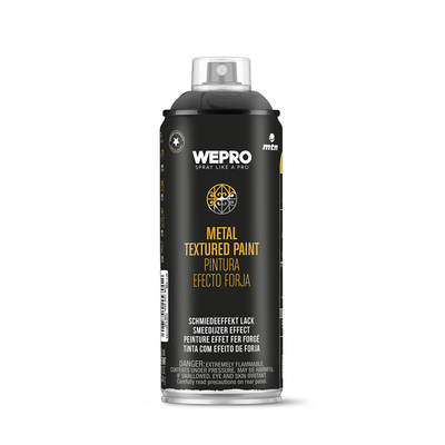 Mtn 1070478 - pro anti-rust forged effect: forged effect black | 3 pièces