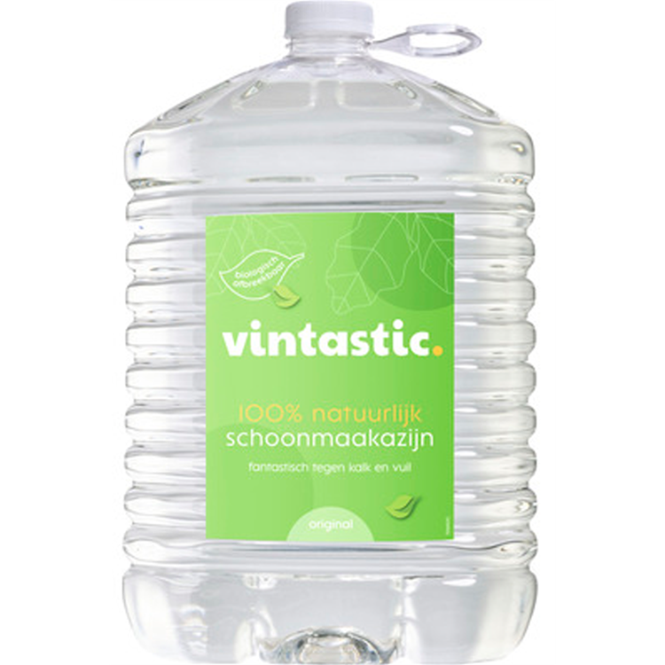 Vintastic 1074502 - vinaigre de nettoyage naturel 5l | 6 pièces