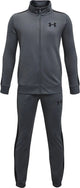 Under Armour UA Rival Knit Survêtement-Gris Survêtement Garçons - Gris Pitch - Noir
