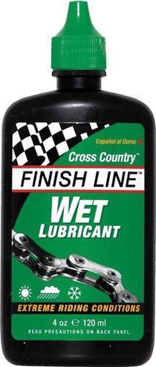 Huile pour chaîne cross country Finish Line - lubrifiant 120 ml