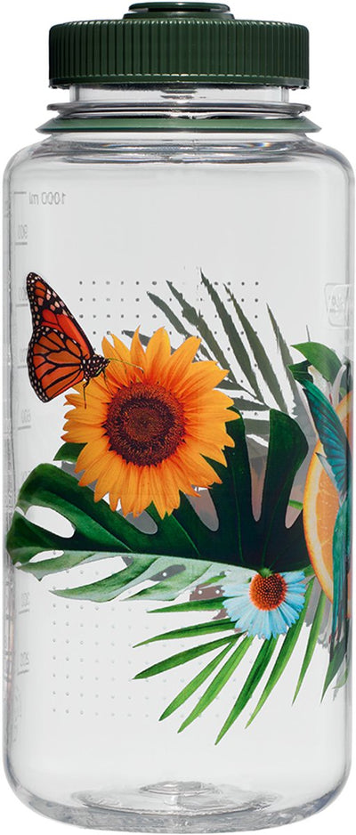 Nalgene - bouteille à large goulot - gourde - bouteille d'eau - 1000 ml - colibri aux agrumes - sustain - sans bpa