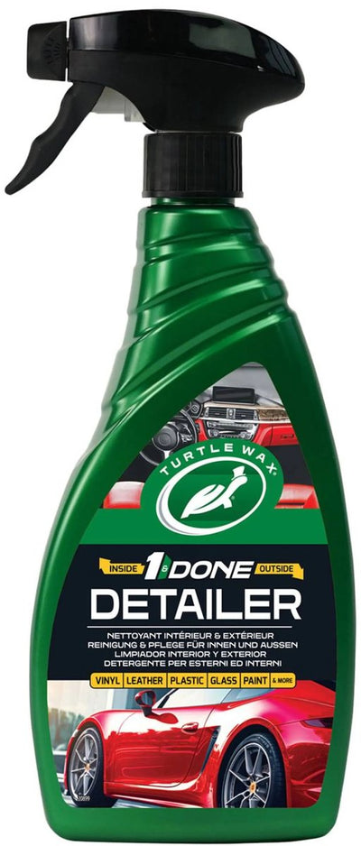 Turtle Wax 1 done Detailer - Solution ultime tout-en-un - Protège la brillance - Utilisation sûre - 500 ml