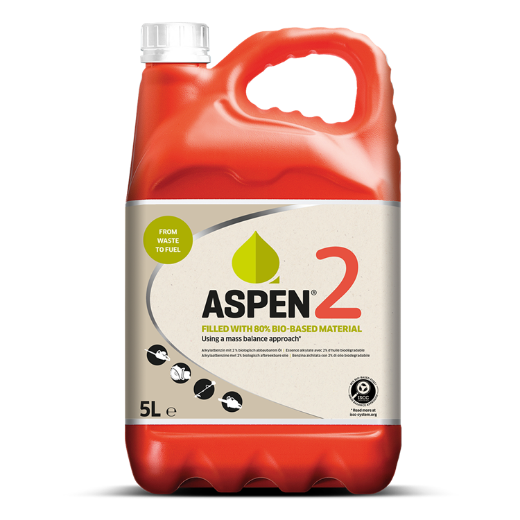 Aspen 1076983 - essence 2 temps bio-80 5ltr | 3 pièces
