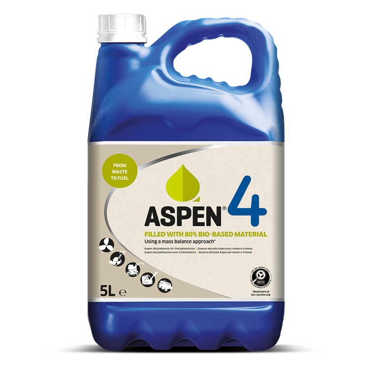 Aspen 1076984 - essence 4 temps bio-80 5ltr | 3 pièces