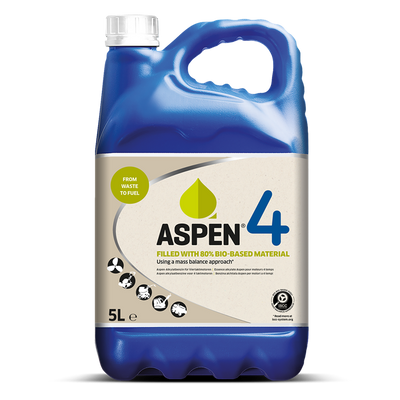 Aspen 1076984 - essence 4 temps bio-80 5ltr | 3 pièces