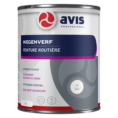 Avis professionnel 1074405 - avis peinture routière blanc 1lt | 1 pièce