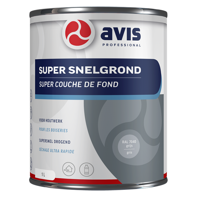 Avis professionnel 1074390 - avis fast ground gr ral7040 1lt | 1 pièce
