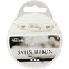 Creativ Company Satin Ribbon Off-White, 10m