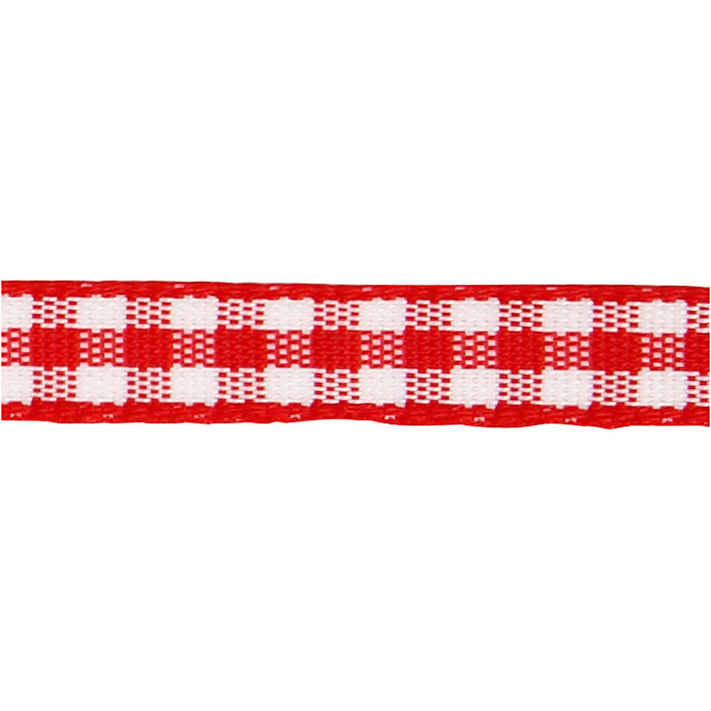 Ribbon à carreaux Creativ Company, 50m