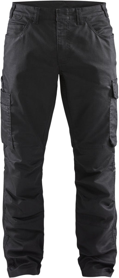 Blåkläder blaklader pantalon de travail de service denim stretch 1439-1141 - noir noir - c152