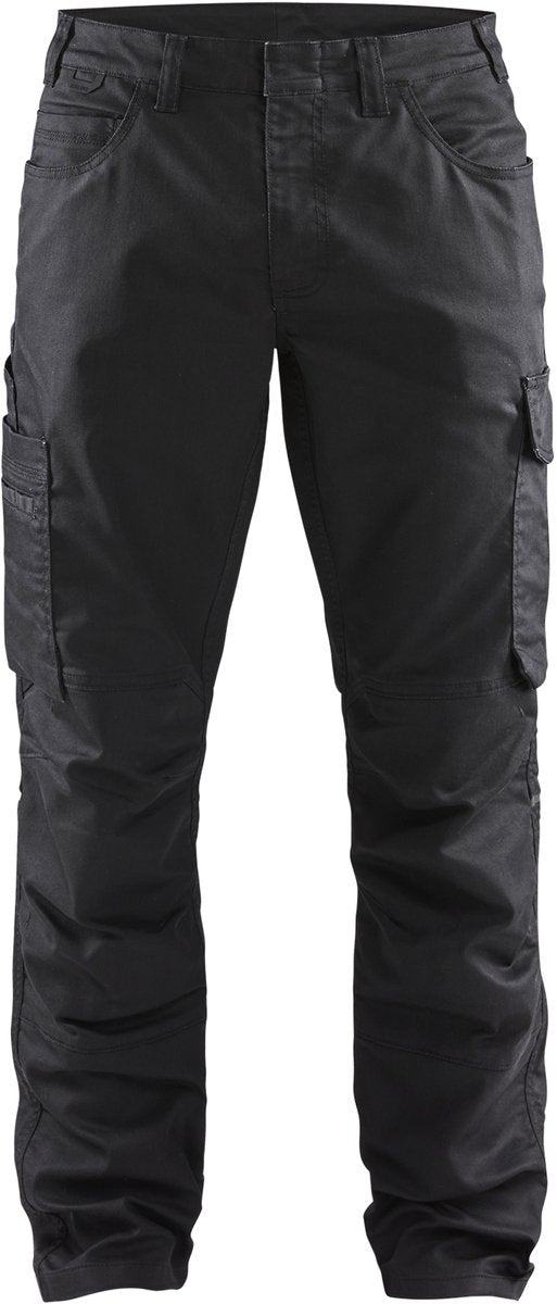 Blåkläder blaklader pantalon de travail de service denim stretch 1439-1141 - noir noir - c152