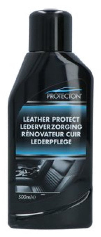 Entretien du cuir Protecton - pour nettoyer le cuir et le cuir artificiel - pouvoir nettoyant élevé - contre la saleté et les taches - 500 ml