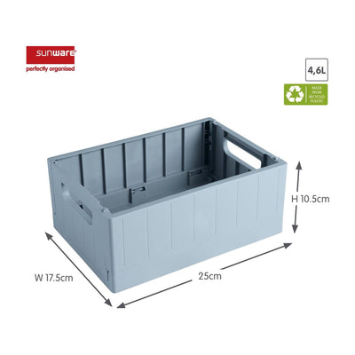 Sigma home caisse pliante 4,6l bleu 250x175x100mm | 5 pièces