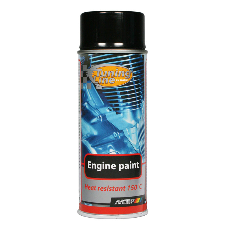 Motip Spray Paint Engine Paint Black (400ml)