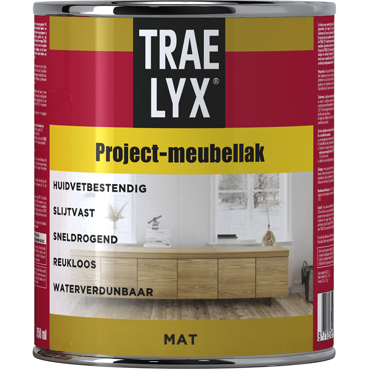 Trae-lyx 1074365 - laque pour meubles à prix réduit mate 750 ml | 1 pièce