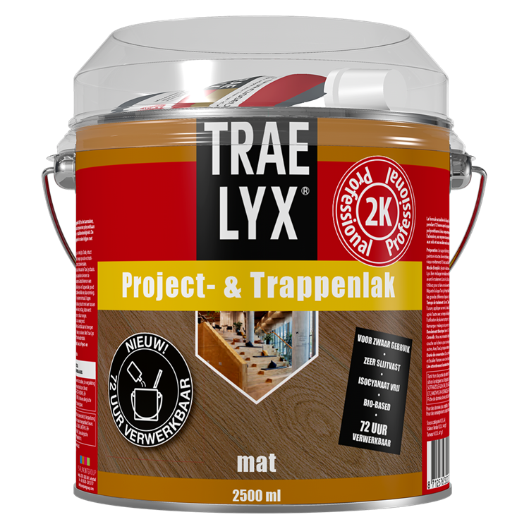 Trae-lyx 1074360 - tl prjct - peinture escalier mate 2,5l | 1 pièce
