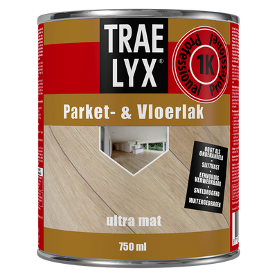 Trae-lyx 1074350 - laque pour parquet tl u-mat 750ml | 1 pièce