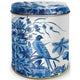 Boîte de rangement bleue de Delft ø10xh11,5cm