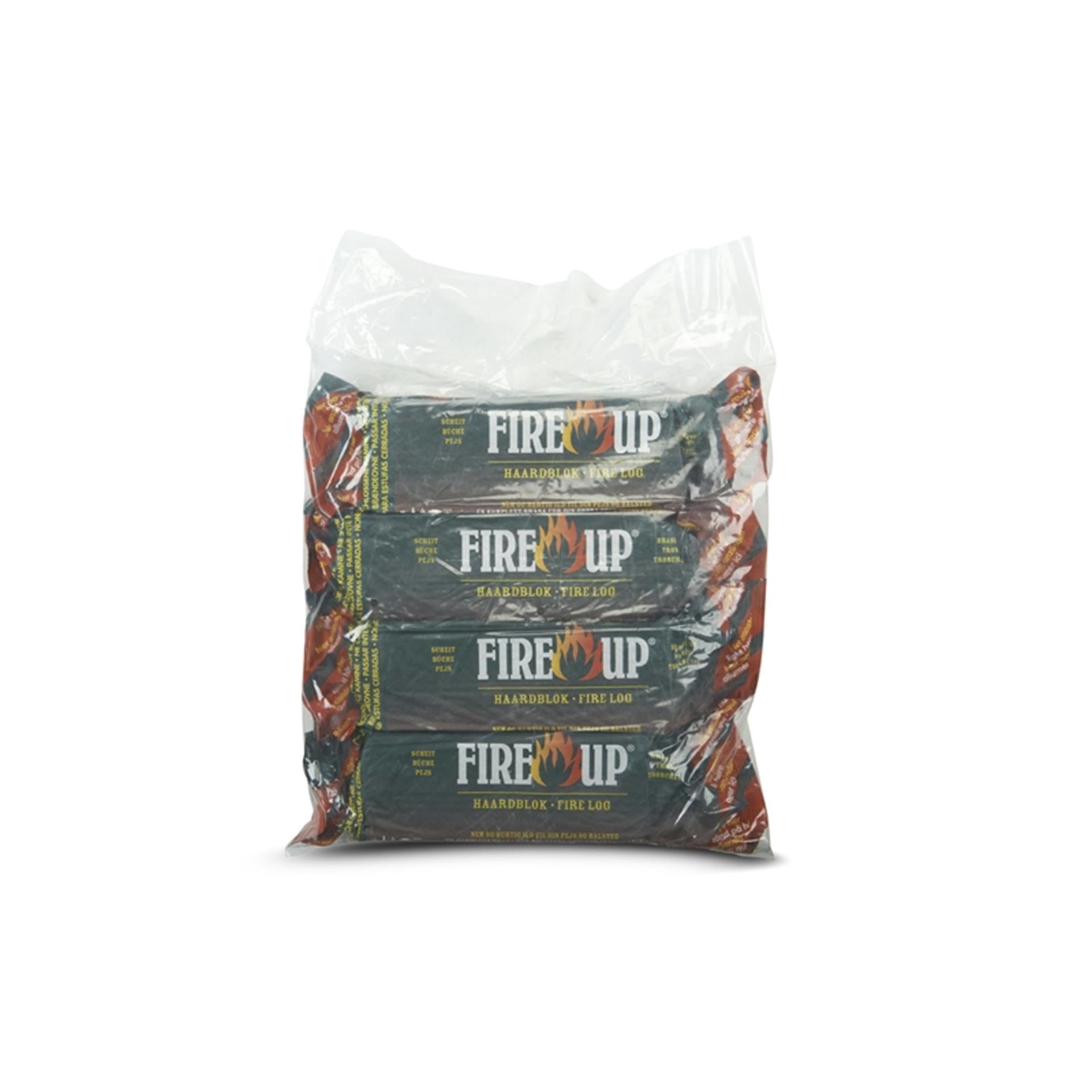 Allumez ces bûches de 1 kg, sac de 4 pièces