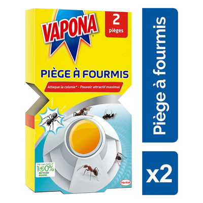 Vapona 1063844 - attracteur de fourmis volcan 28gr | 10 pièces