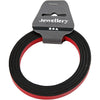 Bracelet Creativ company en simili cuir, l: 10 mm, épaisseur 3 mm, rouge, 1 m 1 boîte