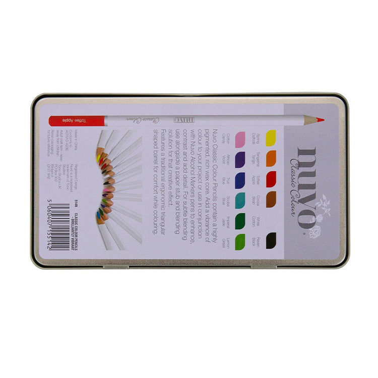 Nuvo par Tonic Studios Nuvo • Crayons de couleur classiques brillamment vibrants.