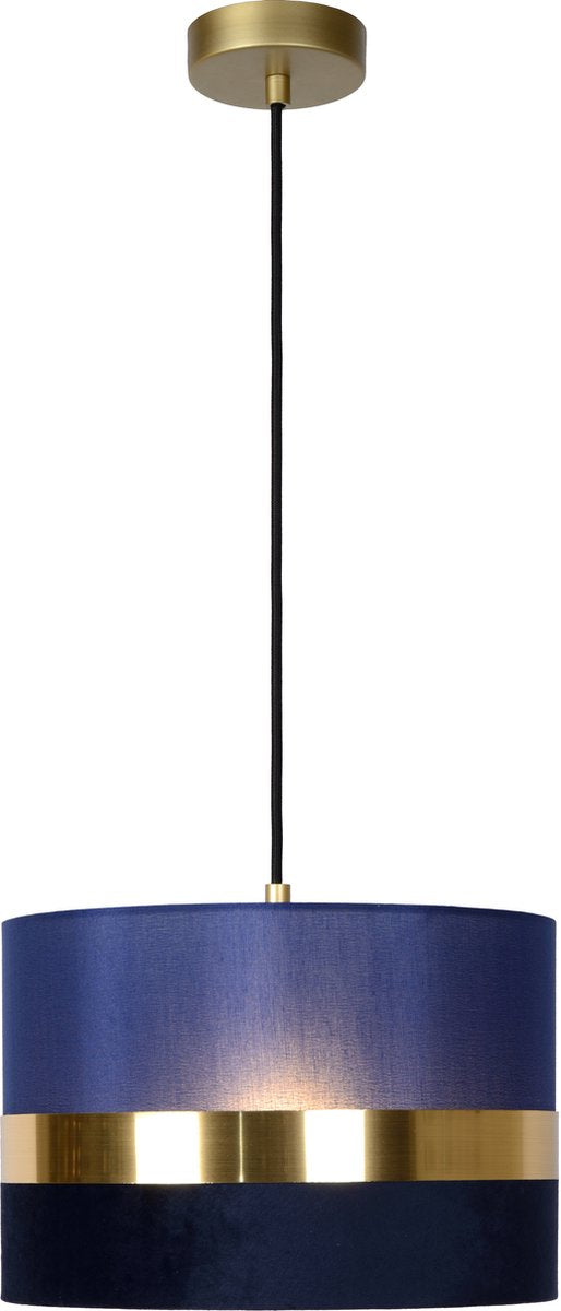 Lucide extravaganza between - lampe suspendue - ø 30 cm - 1xe27 - bleu