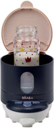 Béaba bib'expresso® presse-biberon - préparation rapide du biberon - temps de chauffe 30s - température réglable - chauffe-biberon - fonction bain-marie - bleu