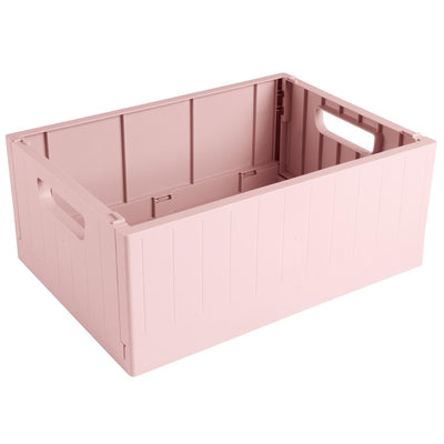Sigma home caisse pliante 13l rose 350x250x145mm | 2 pièces