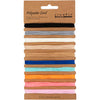 Cordon polyester Creativ company, épaisseur 0,6 mm, différentes couleurs, 10x4 m 1 boîte