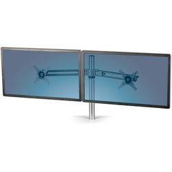 Bras de moniteur Fellowes double lotus gris
