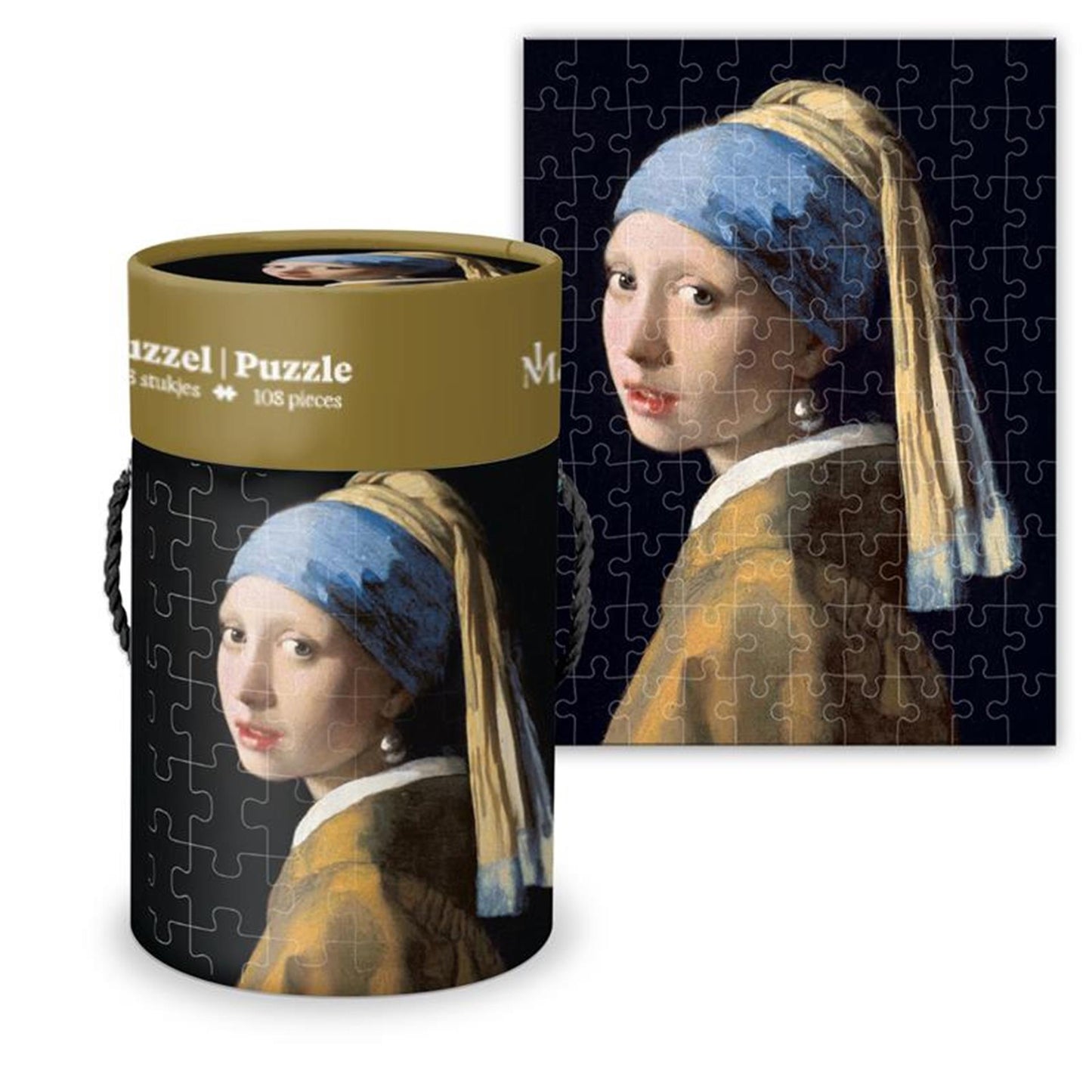Puzzle fille avec la perle 108 pièces