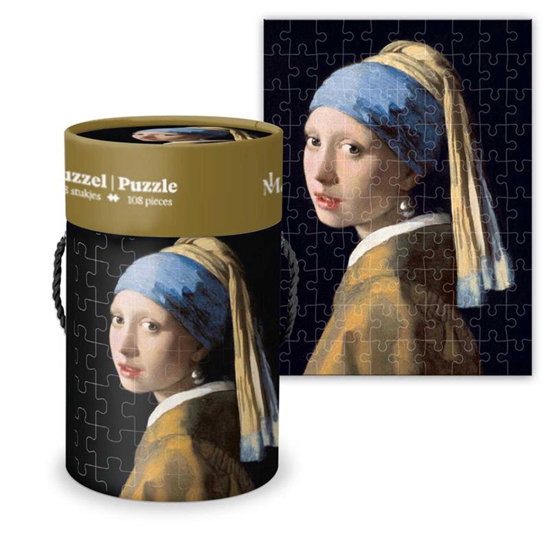 Puzzle fille avec la perle 108 pièces