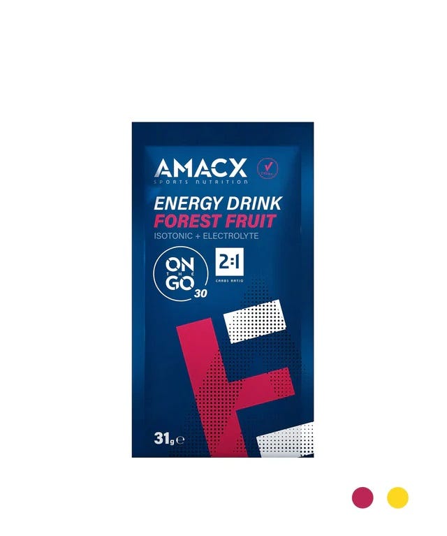 Boisson énergisante Amacx à emporter 2:1 fruits des bois 12x31gr