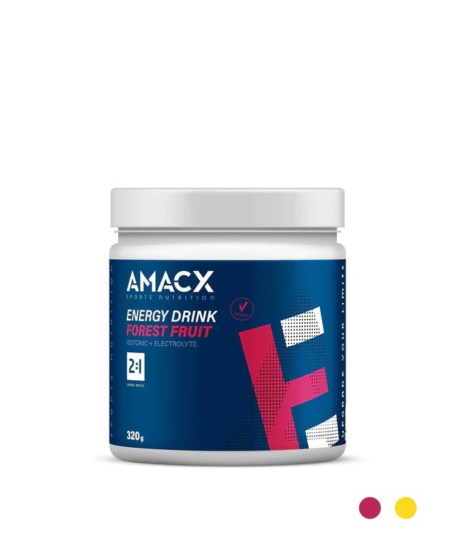 Boisson énergisante Amacx 320gr fruits des bois