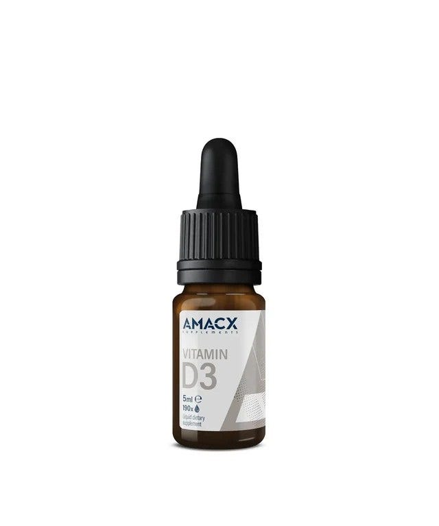 Amacx suppléments de vitamine D3 5 ml 190 gouttes
