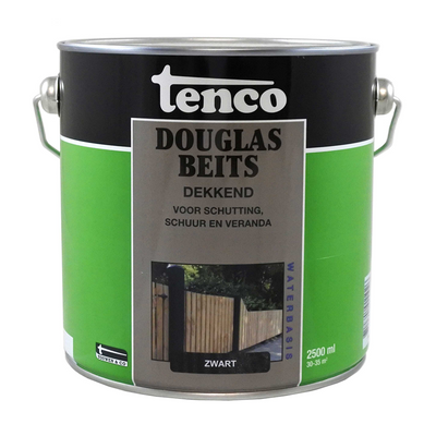 Tenco 1078324 - teinture Douglas à base d'eau noir opaque 2,5l | 1 pièce